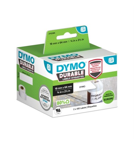 DYMO LabelWriter™ Durable Labels - 19 x 64mm